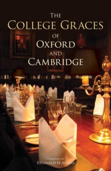 College Graces of Oxford and Cambridge