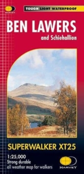 Ben Lawers and Schiehallion XT25 by Harvey Map Services Ltd ...