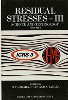 Image for Residual Stresses III