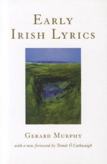 Image for Early Irish lyrics, 8th-12th century