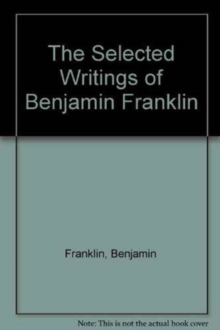 Image for Selected writings of Benjamin Franklin