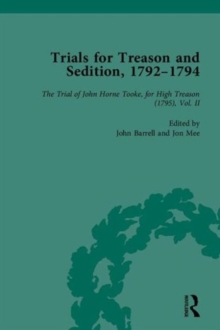 Image for Trials for Treason and Sedition, 1792-1794, Part II