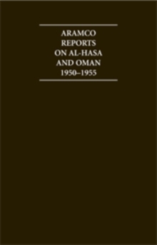Image for The Aramco Reports on Al-Hasa and Oman 1950-1955 4 Volume Hardback Set Including Boxed Maps