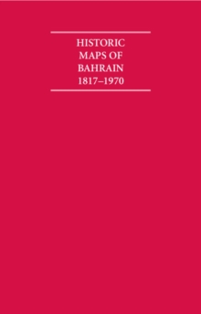 Image for Historic Maps of Bahrain 1817-1970 3 Map Box Set