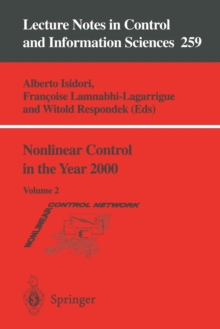 Image for Nonlinear Control in the Year 2000