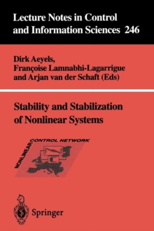 Image for Stability and Stabilization of Nonlinear Systems