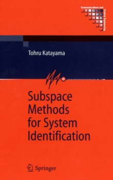 Image for Subspace methods for system identification  : a realization approach