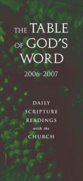 Image for The Table of God's Word : Daily Scripture Readings with the Church