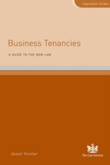 Image for Business tenancies  : a guide to the new law