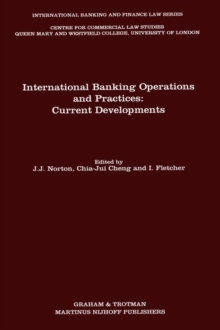 Image for International Banking Operations and Practices:Current Developments