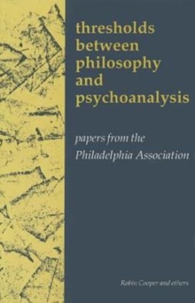 Image for Thresholds Between Philosophy and Psychoanalysis