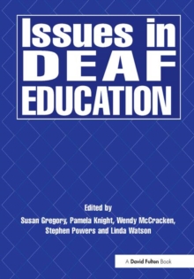 Image for Issues in Deaf Education
