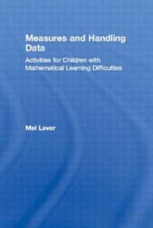 Image for Measures and handling data  : activities for children with mathematical learning difficulties