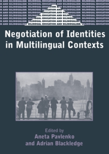 Image for Negotiation of Identities in Multilingual Contexts