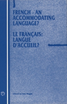 Image for French: an accommodating language? = Le Francais langue d'accueil?
