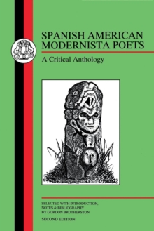 Image for Spanish American Modernista Poets