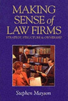 Image for Making Sense of Law Firms