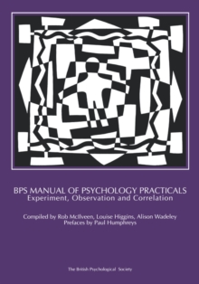 Image for BPS Manual of Psychology Practicals