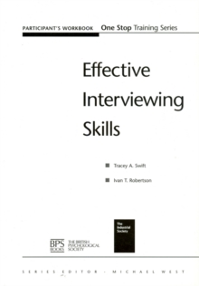Image for Effective Interviewing Skills Participant Workbook