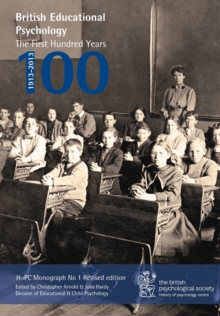 Image for British Educational Psychology: The First Hundred Years