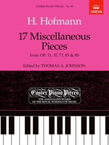 Image for HOFMANN:17 MISCELLANEOUS PCS EPP49 : Easier Piano Pieces 49