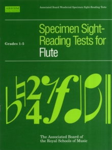 Image for Specimen sight-reading tests for flute: Grades 1-5