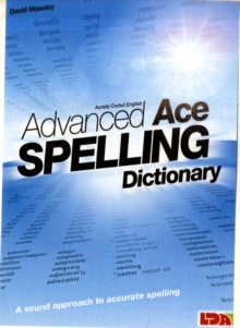Image for Advanced ACE Spelling Dictionary