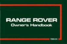 Range Rover 1986/87