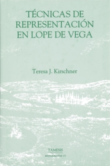 Image for Tecnicas de representacion en Lope de Vega
