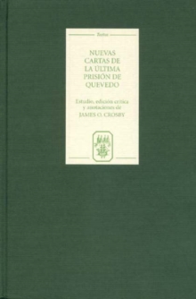 Image for Nuevas cartas de la ultima prision de Quevedo