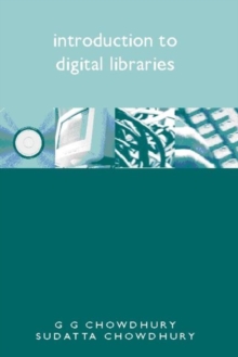 Image for Introduction to digital libraries
