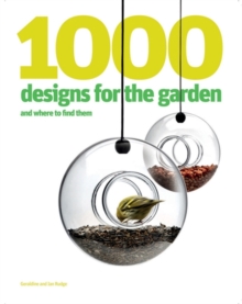 Image for 1000 designs for the garden and where to find them