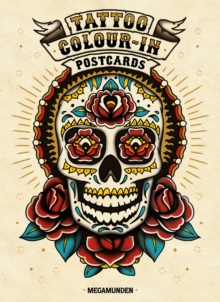 Tattoo Colour-In Postcards