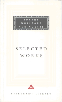 Image for The sorrows of young Werther  : novella, selected poems and letters