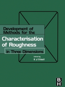 Image for Development of Methods for Characterisation of Roughness in Three Dimensions