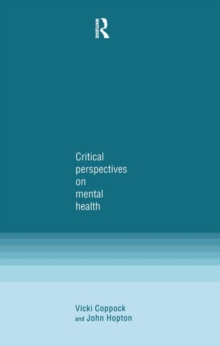 Image for Critical Perspectives on Mental Health