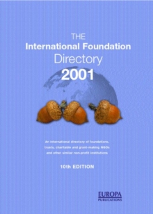 Image for The international foundation directory 2001