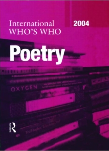 Image for International Who's Who in Poetry 2004