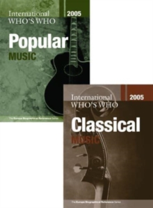 Image for International who's who in classical music/popular music 2005