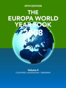 Image for The Europa World Year Book 2008 Volume 2
