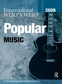 Image for International who's who in popular music 2009