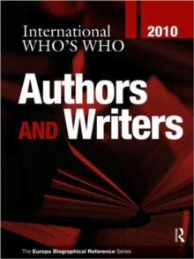 Image for International who's who of authors and writers 2010