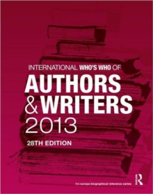 International Who's Who of Authors and Writers 2013