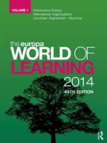 Image for The Europa World of Learning 2014