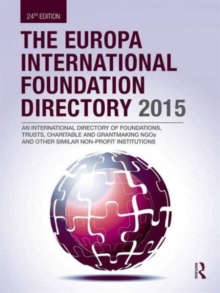 Image for The Europa international foundation directory 2015