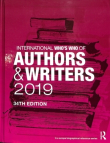Image for International Who's Who of Authors and Writers 2019