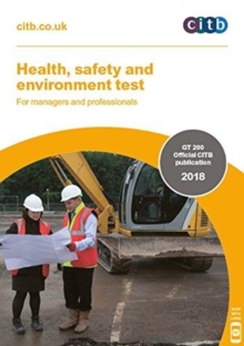 Image for Health, safety and environment test for managers and professionals : GT200/18