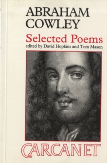 Selected Poems: Abraham Cowley