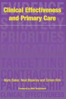 Image for Clinical effectiveness in primary care
