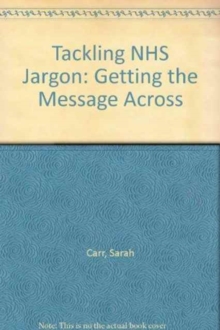 Tackling NHS Jargon